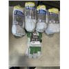 Image 1 : 4 NEW PACKS POWER FIST (12 PAIRS PER PACK) LARGE COTTON LINER GLOVES, AND NEW MEDIUM WATSON GLOVES