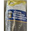 Image 2 : 4 NEW PACKS POWER FIST (12 PAIRS PER PACK) LARGE COTTON LINER GLOVES, AND NEW MEDIUM WATSON GLOVES