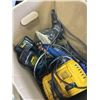 Image 3 : ASSORTED POWER TOOLS AND DEWALT BATTERIES, MOTOMASTER POWER PACK, ALL UNTESTED