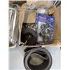 Image 2 : LOT OF NEW WESTWARD TOOLS AND SANDING BELTS WITH 2 BOXES OF BUCKET STRAINERS