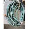 Image 3 : 100 FOOT GARDEN HOSE AND HEAVY DUTY BLACK SQUARE PATIO UMBRELLA BASE