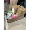 Image 2 : TRAY OF DISPOSABLE PONCHOS. APPROX 25 PACKAGES OF 4 PONCHOS