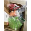 Image 3 : TRAY OF DISPOSABLE PONCHOS. APPROX 25 PACKAGES OF 4 PONCHOS