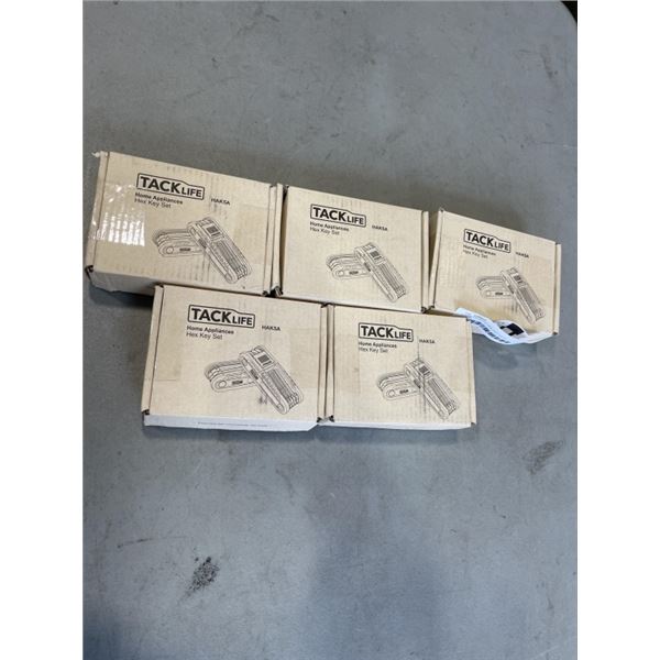 5 NEW TACKLIFE HEX KEY SETS