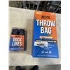 Image 1 : BETTER BOAT THROW BAG AND BETTER BOAT DOCK LINES