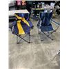 Image 1 : 2 FOLDING CAMPING CHAIRS