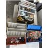 Image 1 : 3 FISHING TACKLE BOXES WITH CONTENTS