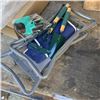 Image 2 : NEW HF GREY'S HEAVY DUTY FOLDING GARDEN KNEELER & SEAT W/GARDENING TOOLS