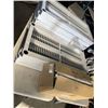 Image 1 : PLASTIC SHELVING UNIT - 11 SHELVES AND BOX OF POLES