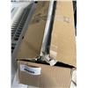 Image 2 : PLASTIC SHELVING UNIT - 11 SHELVES AND BOX OF POLES