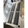 Image 3 : PLASTIC SHELVING UNIT - 11 SHELVES AND BOX OF POLES