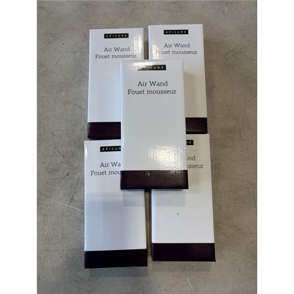 5 BRAND NEW EPICURE AIR WANDS