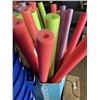 Image 4 : BOX OF NEW POOL NOODLES AND NEW INFLATABLE FAMILY POOL