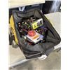 Image 1 : DEWALT TOOL BAG WITH ASSORTED TOOLS AND  DREMEL