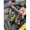 Image 2 : DEWALT TOOL BAG WITH ASSORTED TOOLS AND  DREMEL
