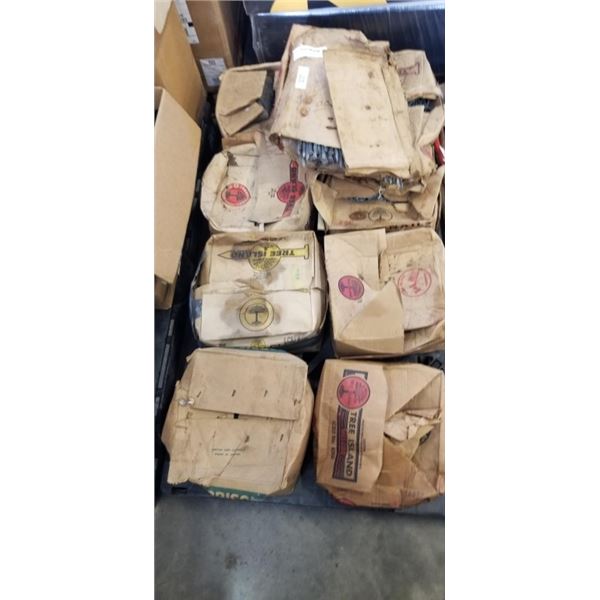 LARGE LOT OF GALVANIZED NAILS, SPIKES ETC