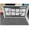 Image 4 : 4 FOOT PLASTIC MARKET TABLE