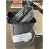 Image 3 : ASSORTED STORAGE TOTES
