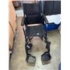 Image 1 : 4 WHEEL PATIENT MOVER WITH FOOTRESTS