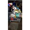 Image 1 : PALLET OF ASSORTED GOODS, CONTENTS OF REPOSESSSED VEHICLES, BIN NOT INCLUDED