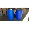 Image 1 : 2 FOOD GRADE 200LT DRUMS W/ LIDS