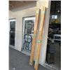 Image 1 : 2 BUNDLES OF PRE SANDED AND STAINED PINE 1X3 AND 1X4