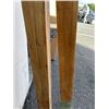 Image 3 : 2 BUNDLES OF PRE SANDED AND STAINED PINE 1X3 AND 1X4