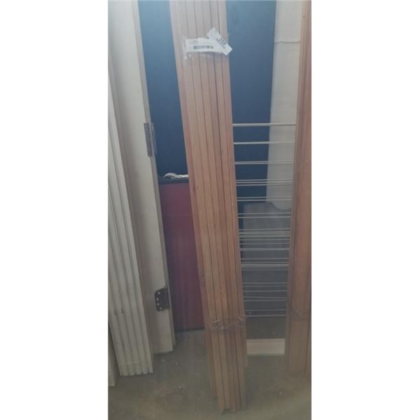 3 BUNDLES OF DOUGLAS FUR WOOD - 2-1/2" x 3/4", LENGTHS VARYING