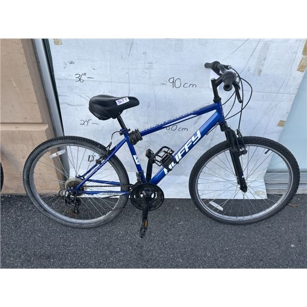 BLUE HUFFY BIKE