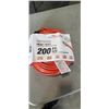 Image 1 : HEAVY DUTY 200 FOOT LIGHTED ORANGE EXTENSION CORD. 16AWG/3C