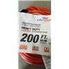 Image 2 : HEAVY DUTY 200 FOOT LIGHTED ORANGE EXTENSION CORD. 16AWG/3C