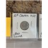 Image 2 : 3 CANADIAN SILVER LOW MINTAGE 10 CENTS 1929, 1930, 1931 .800 SILVER
