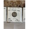 Image 3 : 3 CANADIAN SILVER LOW MINTAGE 10 CENTS 1929, 1930, 1931 .800 SILVER