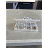 Image 1 : SMALL ORGANIZER WITH ESTATE RINGS, ONE IS SILVER