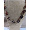 Image 3 : VINTAGE HAND CRAFTED AGATE STONES NECKLACE