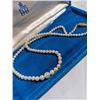 Image 2 : VINTAGE GENUINE CULTURED PEARLS NECKLACE