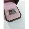 Image 1 : ZUMAN ISRAEL 925 STERLING SILVER RING W/ LARGE CRYSTAL STONE