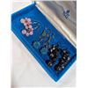 Image 1 : 3 PAIRS OF VARIRTY BEADS DANGLE EARRINGS