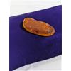 Image 2 : LARGE POLISHED BALTIC AMBER STONE, RARE HONEY AND BUTTERSCOTCH COMBO 1 3/4" X 3/4" 6 GRAMS