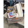 Image 1 : BOX OF ASSORTED AMAZON OVERSTOCK