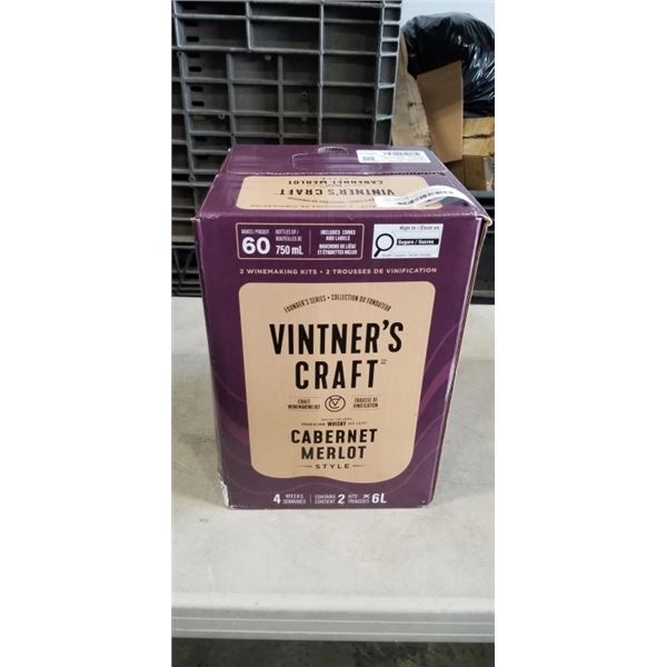 NEW VINTERS CRAFTS WINEMAKING KIT - 2 KITS INSIDE