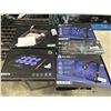 Image 1 : 2 KLIM WIND LAPTOP COOLING PADS, KLIM V8 LAPTOP COOLING PAD, KLIM EVEREST LAPTOP COOLING PAD, AND KL