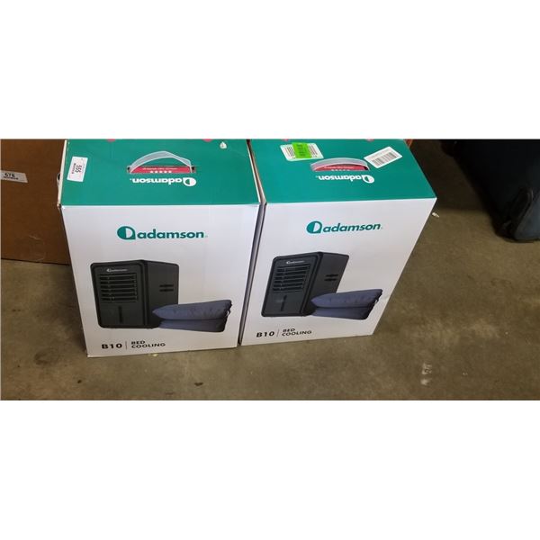 2 ADAMSON B10 BED COOLING SYSTEMS