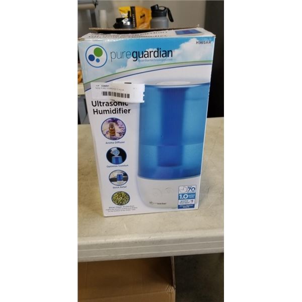 NEW PURE GUARDIAN 70 HOUR ULTRASONIC HUMIDIFIER