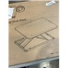 Image 3 : VIVO BLACK SINGLE TOP DESK RISER