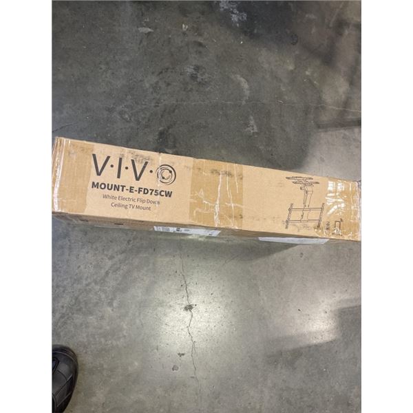 VIVO WHITE ELECTRIC FLIP DOWN CEILING MOUNT