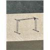 Image 3 : VIVO WHITE ELECTRIC SINGLE MOTOR DESK FRAME