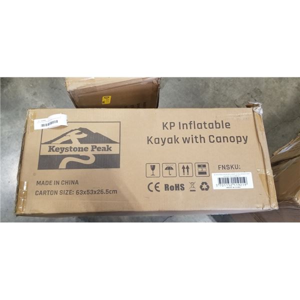 KEYSTONE PEAK INFLATABLE KAYAL WITH CANOPY