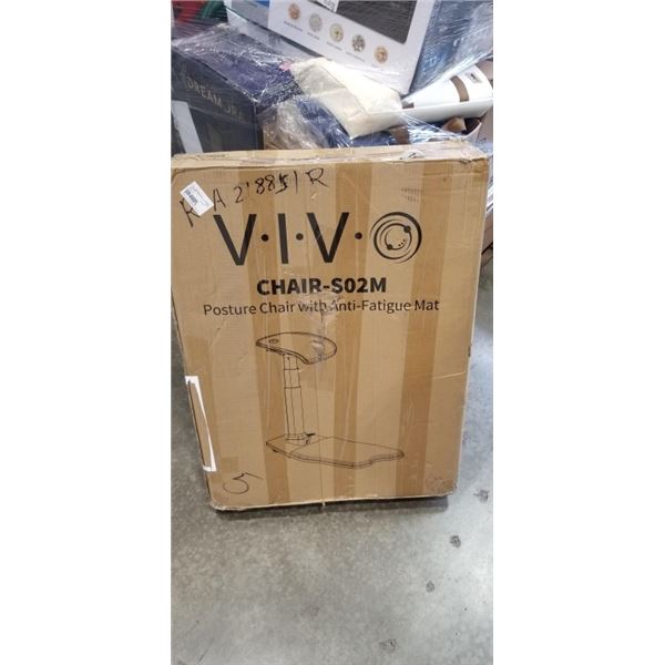 VIVO POSTURE CHAIR WITH ANTI-FATIGUE MAT