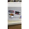 Image 2 : NEW 11 PIECE FRIDGE CLEAR ORGANIZATION BIN SET